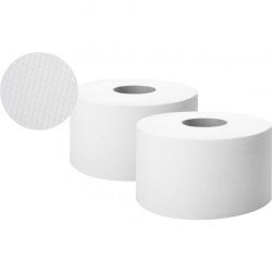Papier Toaletowy Jumbo Vella Biały, 2 Warstwowy, Celuloza, 12 Rolek Inny producent