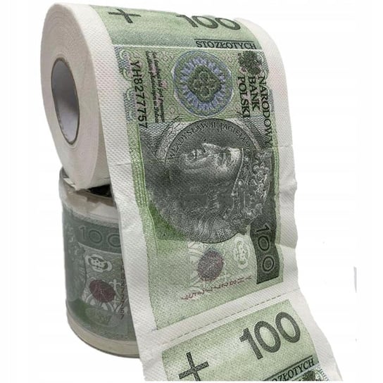 Papier Toaletowy Polski Złoty Sto 100Zł Banknoty Inny producent