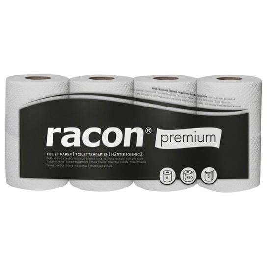 Papier Toaletowy Racon Premium 3-Wart. 8 Sztuk Racon