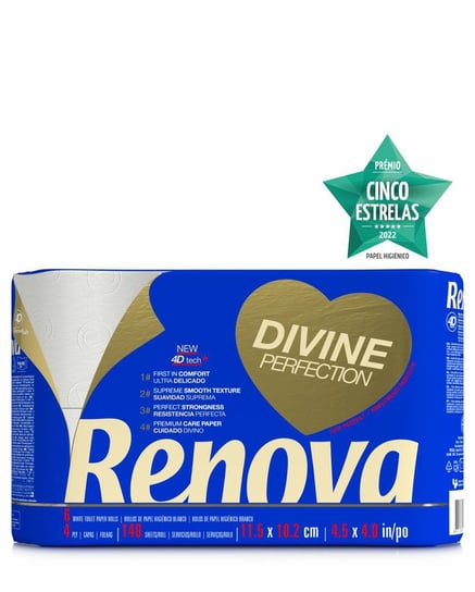 Papier toaletowy Renova Divine 6 szt Renova