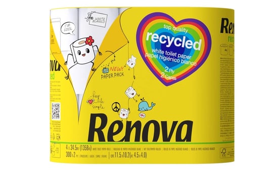 Papier Toaletowy Renova Recycled 4R Renova