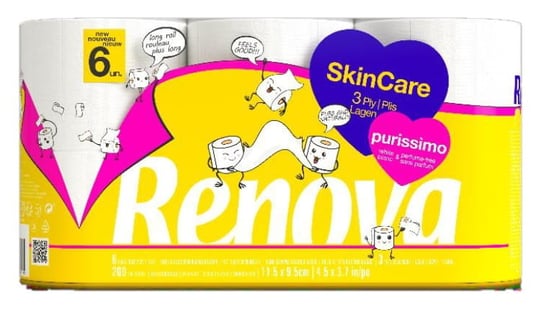 Papier Toaletowy Renova Skin Care Purissimo 6R Renova