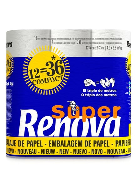 Papier Toaletowy Renova Super Compact 12R Renova