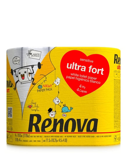 Papier Toaletowy Renova Ultra Fort 4R Renova