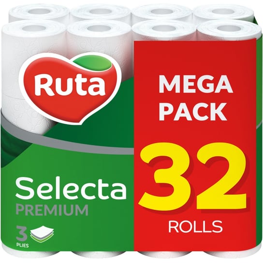 Papier toaletowy Ruta Selecta Premium 32 rolki Ruta