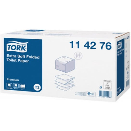 Papier toaletowy TORK T3 (30 sztuk) Premium biały w składce ekstramiękki 114276 Tork