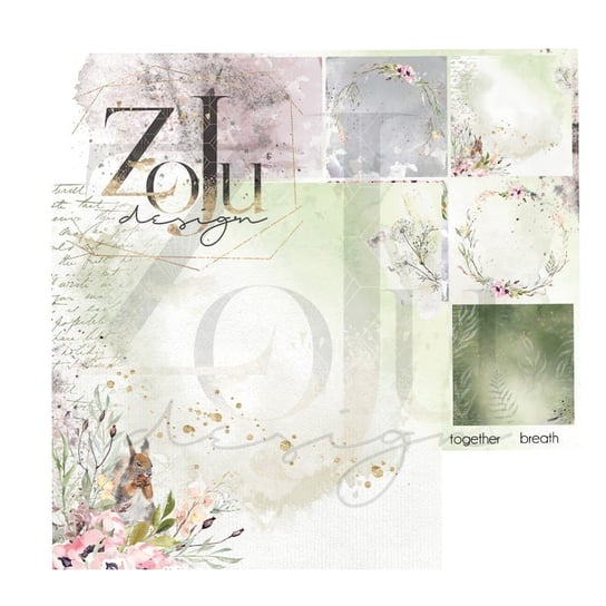 Papier ZoJu Design - FOREST DREAM 01 30x30 ZoJu Design