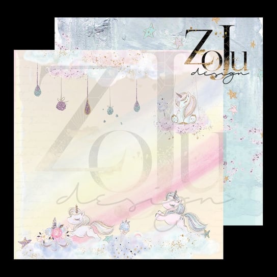 Papier ZoJu Design - UNICORN FAIRY TALES 04 30x30 ZoJu Design
