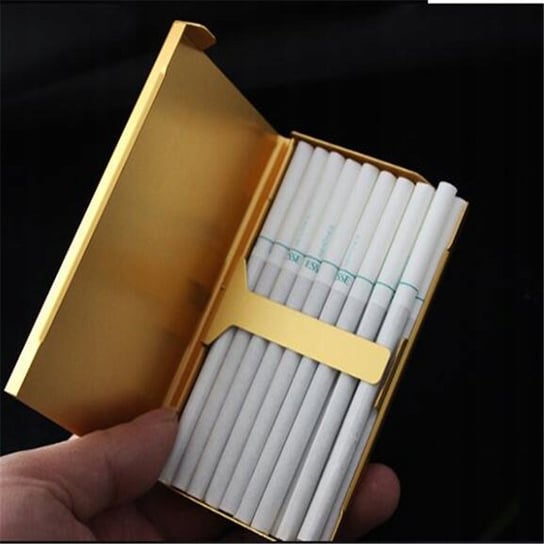 PAPIEROŚNICA metal pudełko papierosy slim prezent Inna marka