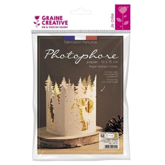Papierowy świecznik na świeczniki w kształcie świątecznego lasu Inna marka