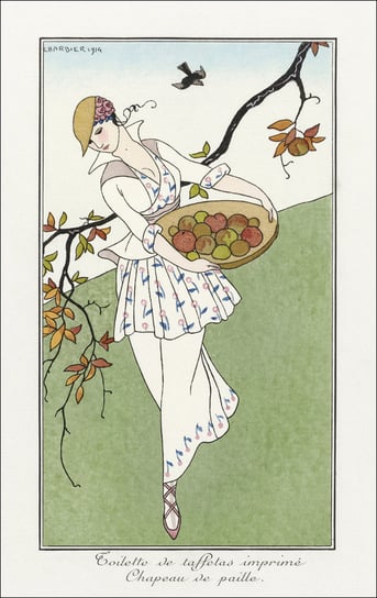 Papillons, George Barbier - plakat 42x59,4 cm Galeria Plakatu