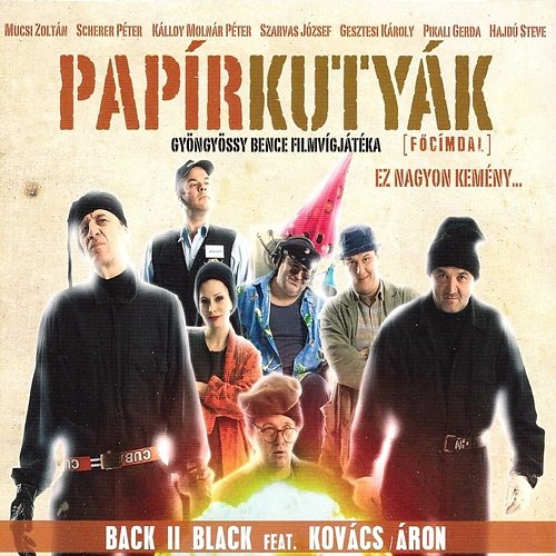 Papírkutyák Back Ii Black