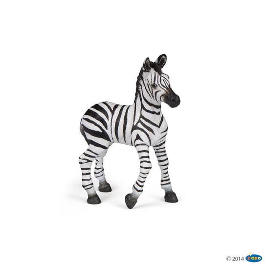 Papo 50123 Zebra źrebię  8x3x9cm (50123 RUSSELL) Papo