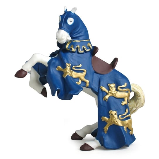 Papo, Figurka kolekcjonerska, 39339 Koń niebieskiego króla Ryszarda 12,5x5,2x7,3 Papo