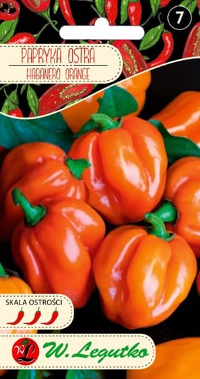 PAPRYKA HABANERO ORANGE (CAPSICUM CHINENSE) W. Legutko