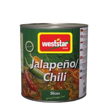 Papryka jalapeno chili 3 kolory, 3kg Weststar Inny producent