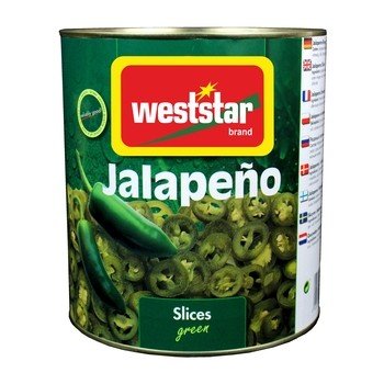 Papryka jalapeno zielona krążki, 3 kg Weststar Inny producent