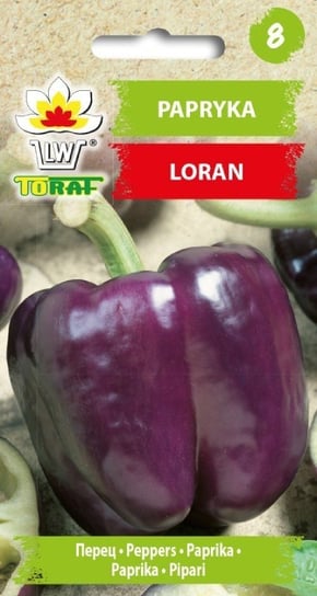 Papryka LORAN
(fioletowa - do uprawy w gruncie i szklarni)                NEW
Capsicum annuum L. Toraf