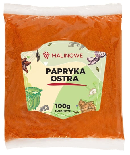 Papryka OSTRA  100G Malinowe