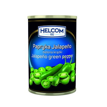 Papryka zielona Jalapeno (krążki) 3100 ml Helcom Helcom