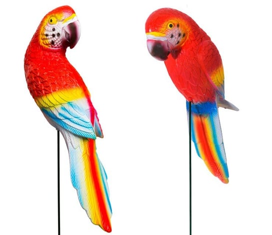 Papuga do wbicia, 2 sztuki, czerwone, 28x8x12 cm Metlex