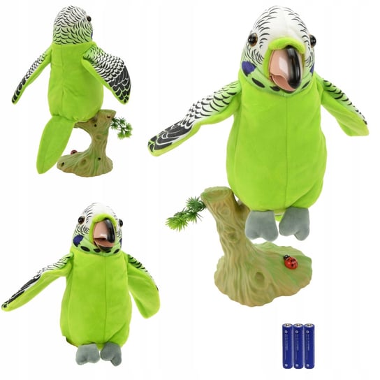Papuga Interaktywna Zabawka Powtarza Słowa Tańczy Skleplolki