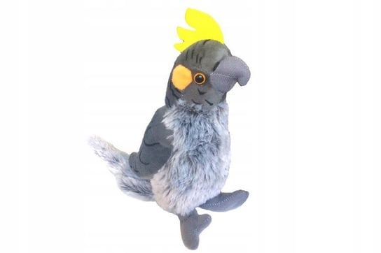 Papuga nimfa szara z dźwiękiem 20cm Beppe