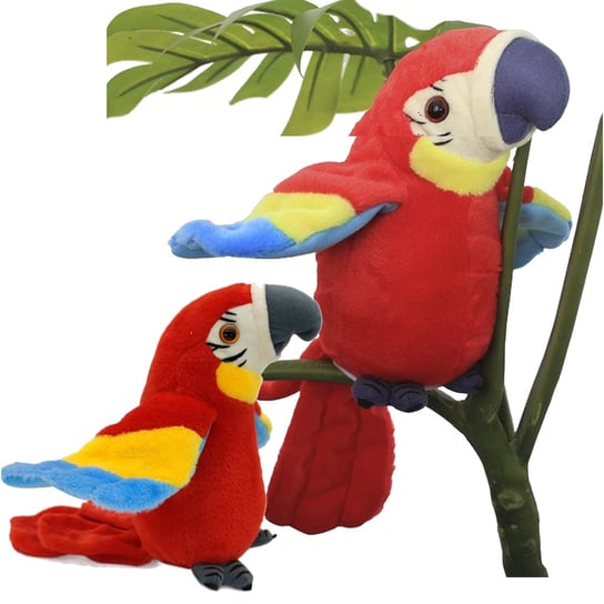 Papuga powtarzająca interaktywna papuga powtarza gra Sferazabawek