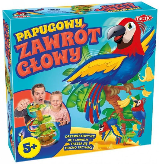 Papugowy Zawrót Głowy, gra planszowa, Tactic Games Tactic
