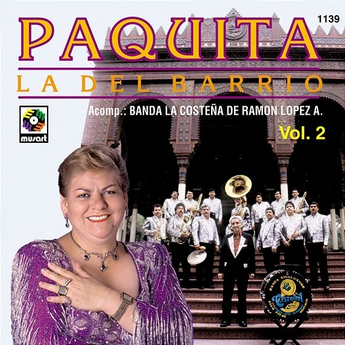 Paquita la del Barrio con Banda la Costeña, Vol. 2 Paquita la del Barrio