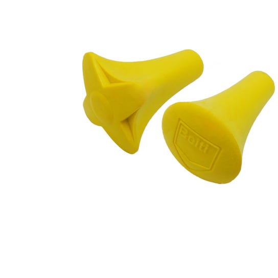 Para główek do pałki mażoretkowej BELTI GP1 żółte Inna marka