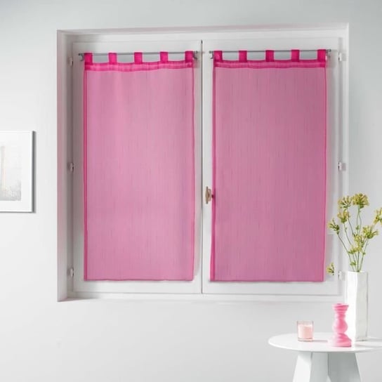 Para różowych welonów w paski Horizon 60x160cm Inna marka