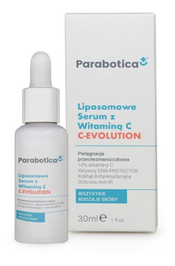Parabotica, C-Evolution, liposomowe serum przeciwzmarszczkowe z witaminą C, 30 ml Parabotica
