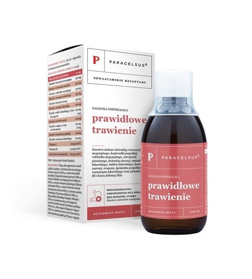 Paracelsus, Nalewka: Prawidłowe Trawienie, 200ml Pharmatica