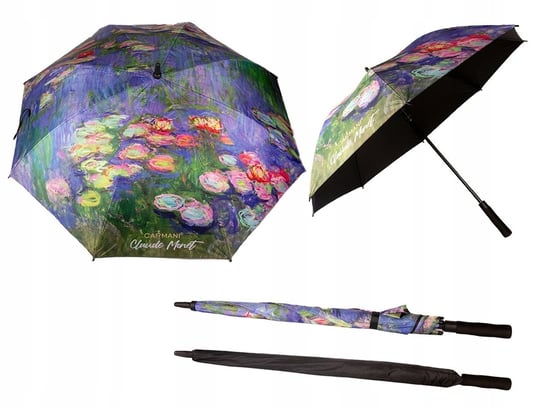 Parasol automatyczny - C. Monet, Lilie wodne (CARMANI) Carmani