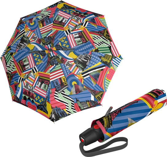 Parasol automatyczny Knirps T.200 Medium Duomatic Paris Pop Knirps