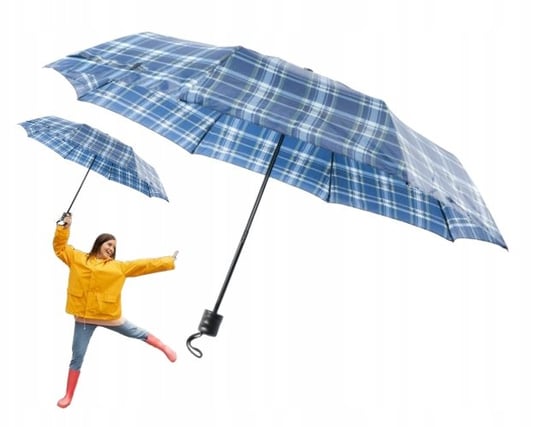 Parasol automatyczny mini krótki składany 68 cm Galicja