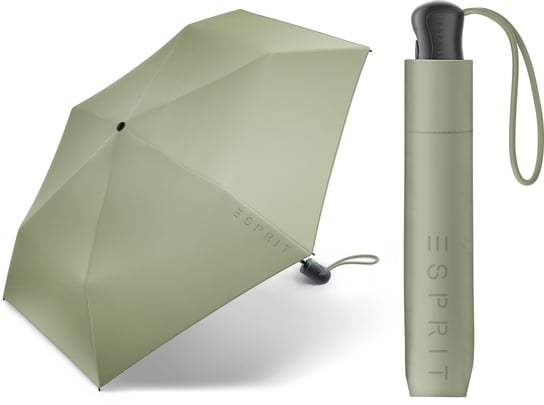 Parasol automatyczny, składany, z pokrowcem Esprit zielony Inna marka