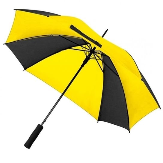 Parasol automatyczny żółty-czarny HelloShop