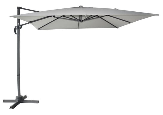 Parasol Cantielver, szary, 270 cm Tradgard