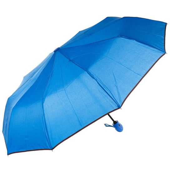 Parasol damski niebieski pełen automat do torebki KADAMA