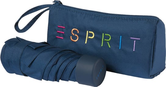 Parasol Esprit Ultra Mini Pouch Colorful Logo Sailor Blue Esprit