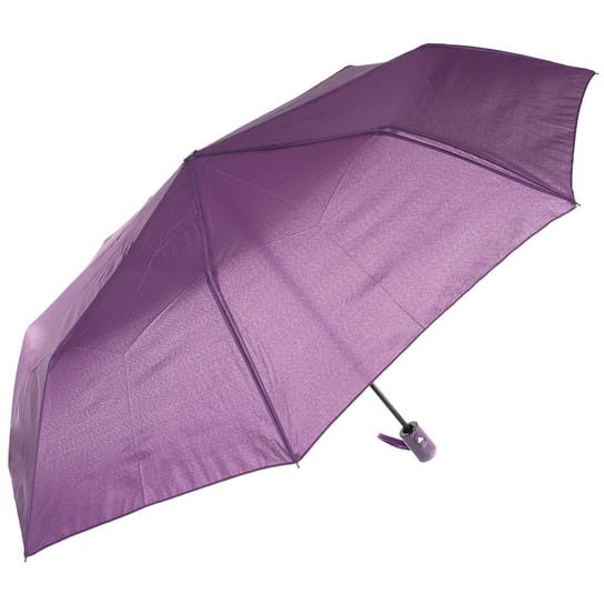 Parasol fioletowy lekki uniwersalny styl półautomat KADAMA