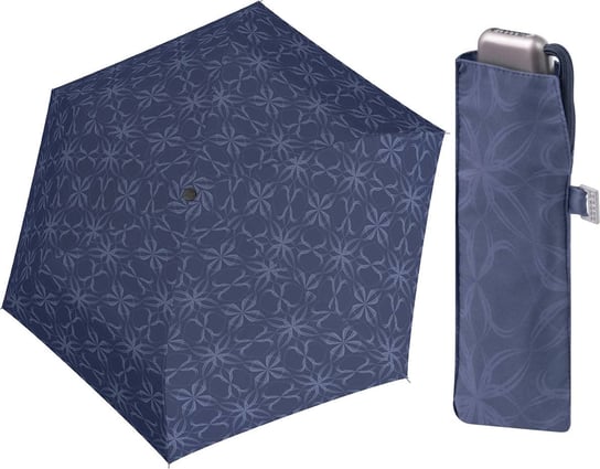 Parasol kieszonkowy Doppler Carbonsteel Mini Slim bloom blue Doppler