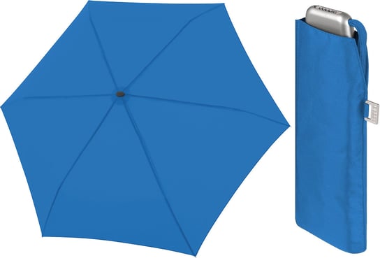 Parasol kieszonkowy Doppler Carbonsteel Mini Slim blue Doppler