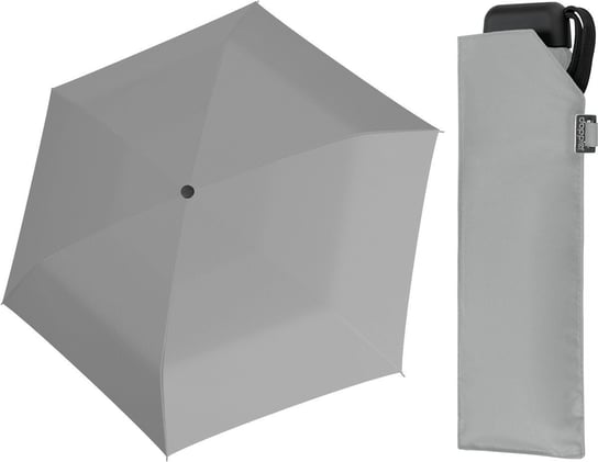 Parasol kieszonkowy Doppler Carbonsteel Mini Slim Shady Grey Doppler