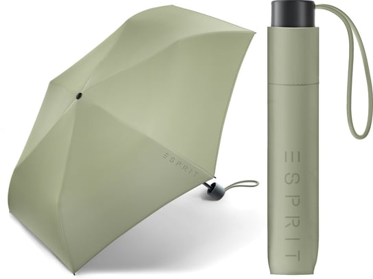Parasol manualny, składany, z pokrowcem Esprit zielony Inna marka
