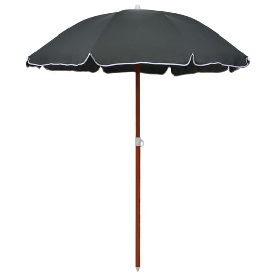 Parasol na stalowym słupku VIDAXL, antracytowy, 180 cm vidaXL