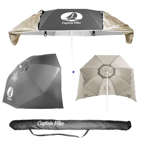 Parasol/namiot plażowy z wentylacją 2,2m,UPF50+ Captain Mike