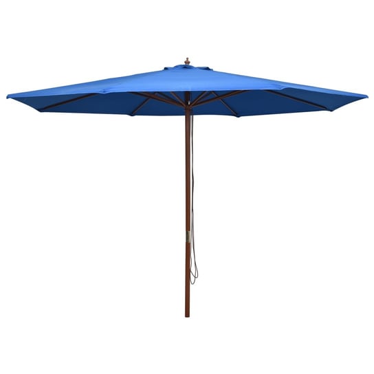 Parasol ochronny UV, 350x256 cm, niebieski Inna marka